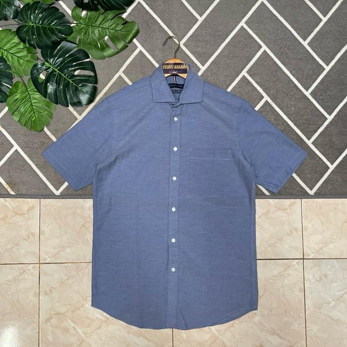 Kemeja Tommy Hilfiger | Tommy Hilfiger Kemeja Katun | Tommy Hilfiger | Kemeja Lengan Pendek | Kemeja