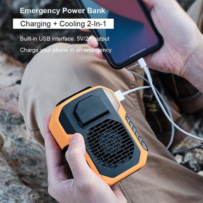 KATA Kipas Leher Menggantung Kipas Kecil Mini Genggam Portabel Usb