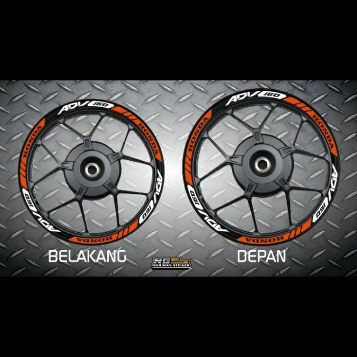 Stiker Velg ADV 160 Stiker Pelek ADV 160 Menyala [NTS]