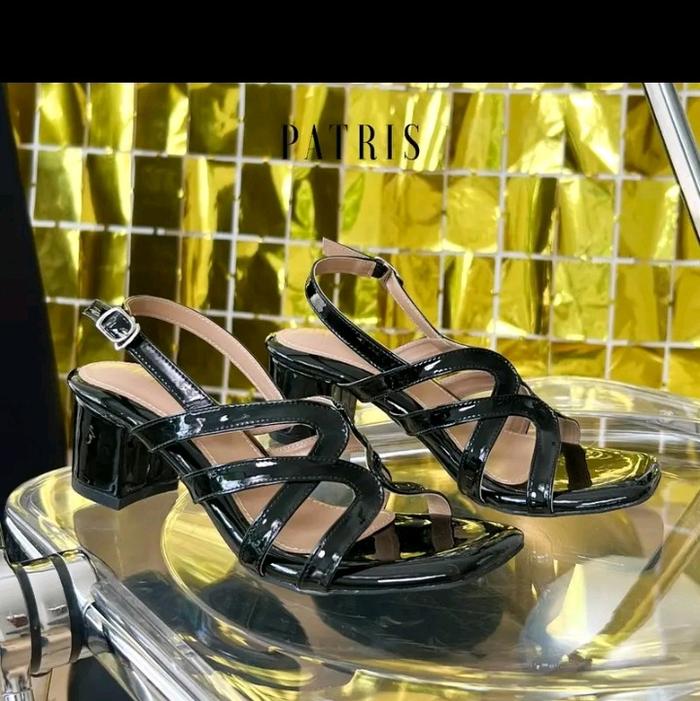 Patris Shopia sandal heels tebal 5cm