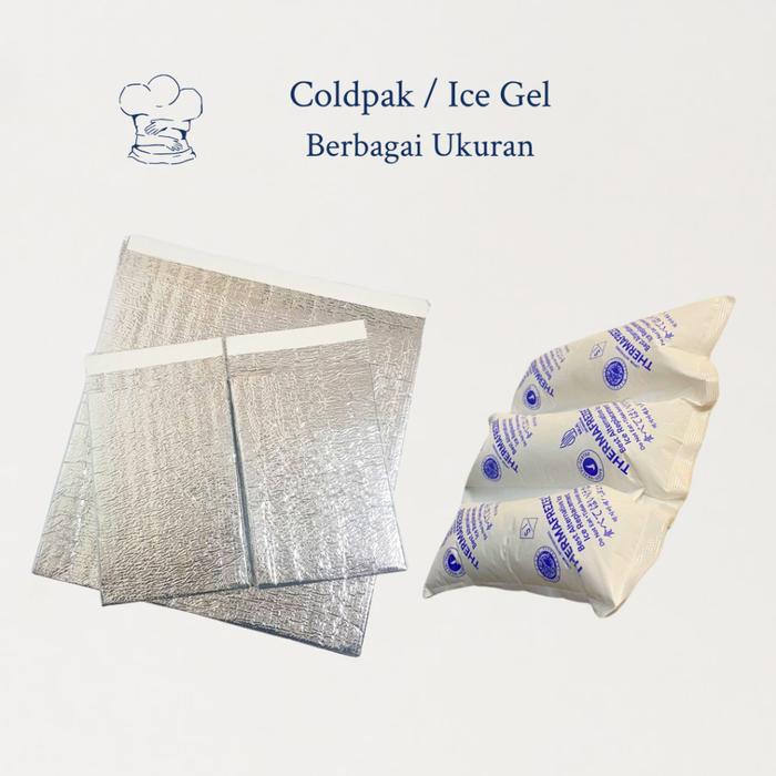 COLDPAK Cooler Bag / ICEGEL (Tas Pendingin Makanan Minuman / Insulated Packaging)