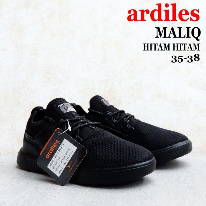 Ardiles Sepatu Sekolah SLIP ON - Size 31-38 - MALIQ & SEOWON & QUATER & HOOD & LUNOX - Sepatu sekola
