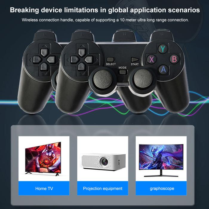 2.4G Wireless Gaming Console Plug and Play Video Game Console