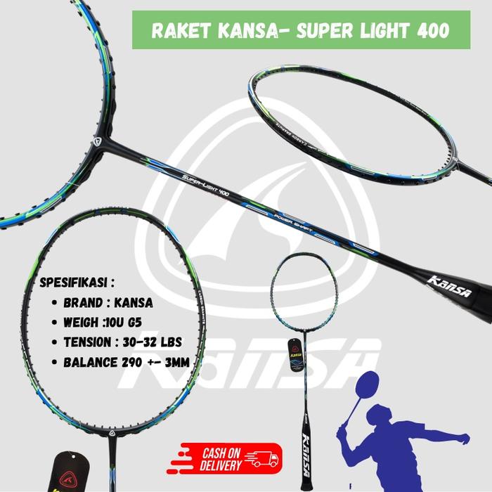 Raket Badminton Bulutangkis Kansa Super Light 10U G5