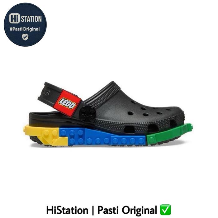 Crocs Lego 4LW System Clog Kids Black - 211874-001