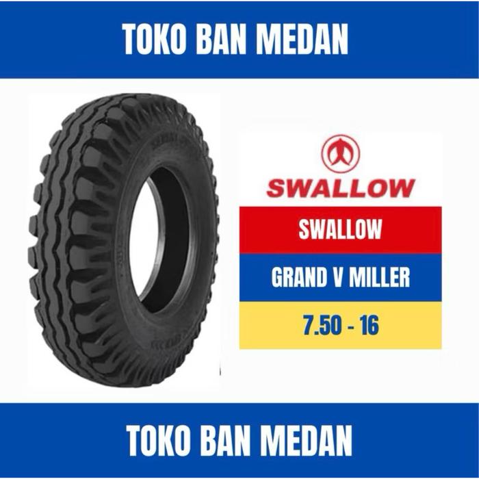 BAN TRUK SWALLOW 750 R16 16 14PR GRAND V MILLER
