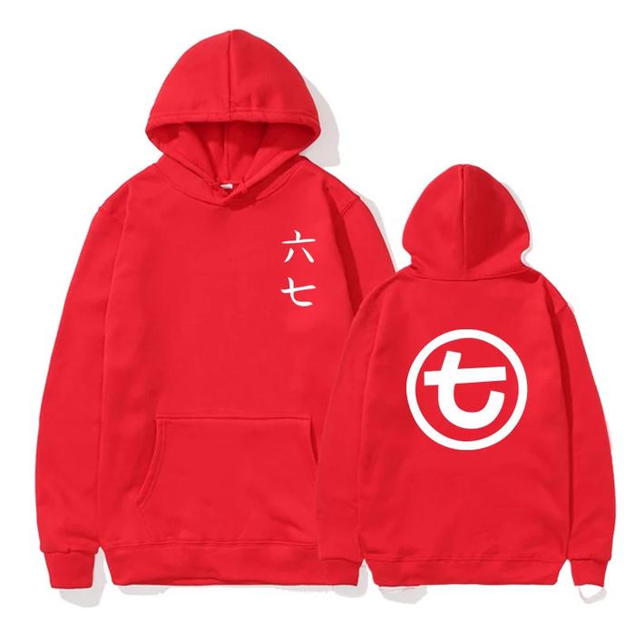 Japanese Anime Sweatshirt Scissor Seven Symbols Killer Seven Hoodie Streetwear Hooded Sweatshirts Ca