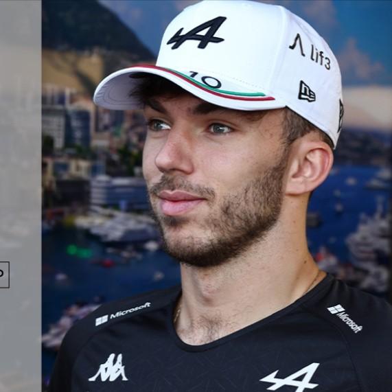 Alpine F1 2023 Pierre Gasly Monza Italy GP 9FIFTY Driver Cap. Topi
