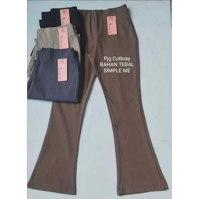 New Celana Cutbray Simple Me - Terlaris