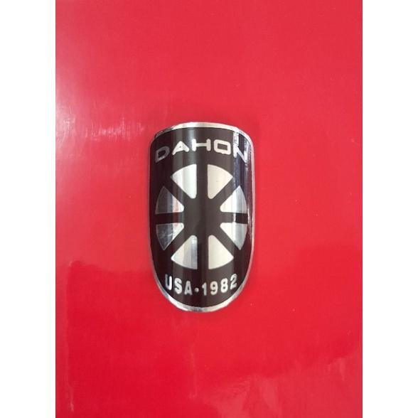 Custom Emblem Sepeda Dahon Hitam OSEAN