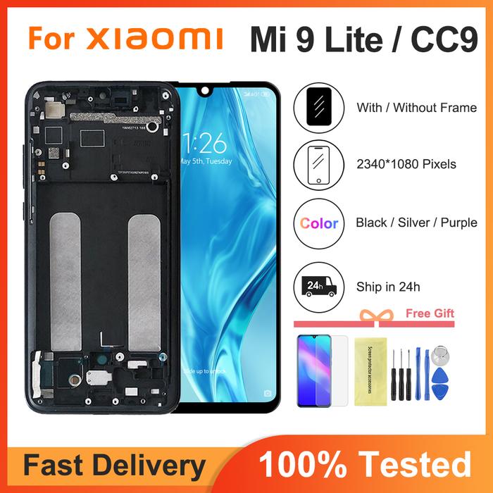 6.39" Display For Xiaomi Mi 9 Lite Mi9 Lite LCD Display Touch Screen