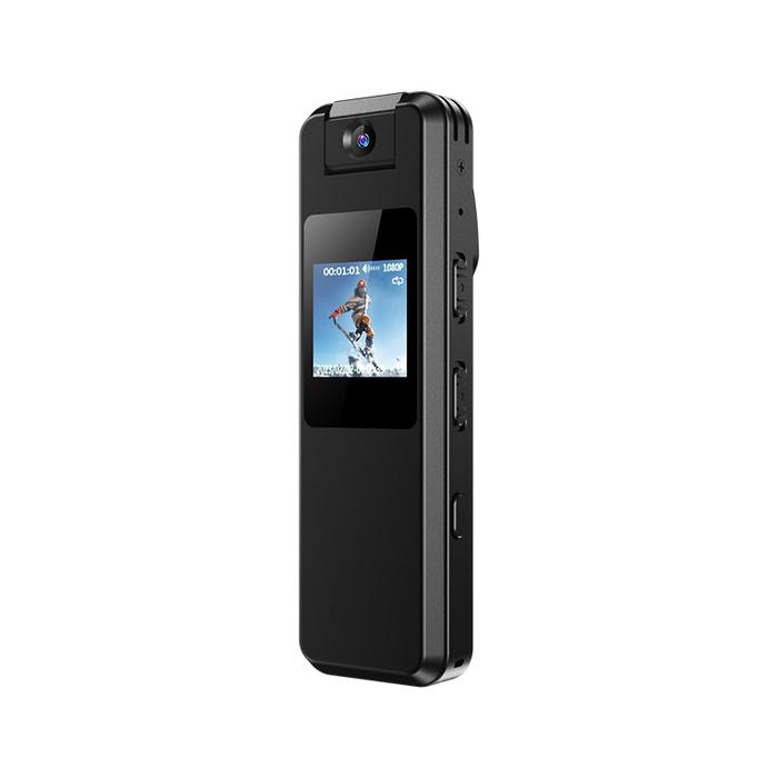 Kamera tubuh Mini c7 c8, 1080P profesional layar LCD portabel