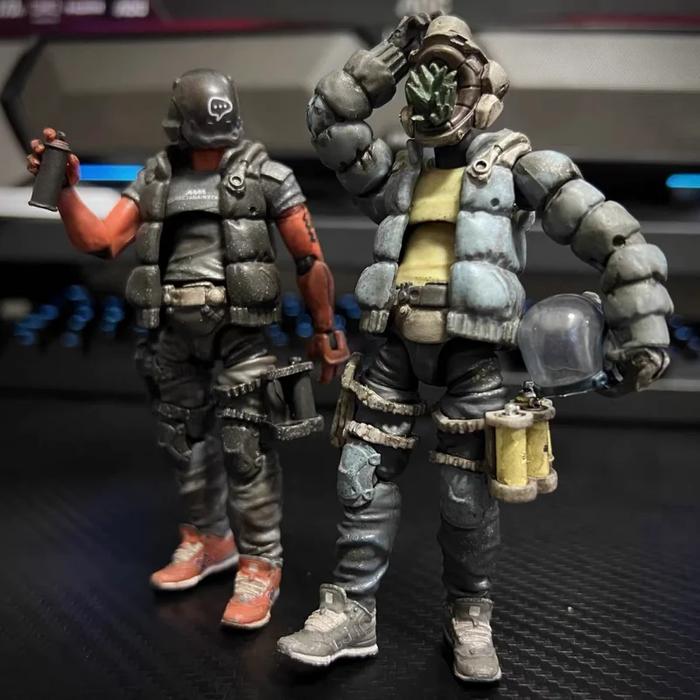 Acid Rain 1/18 Action Figure Fav-bs04 Citrus Fav-bs05 Citrus Laurel Fav-bs06 Oak Anime Collection Mi