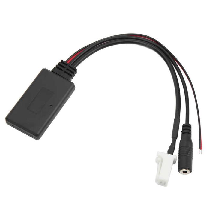 Handsfree Mic Modul Mobil Nirkabel ABS untuk Audio Stereo