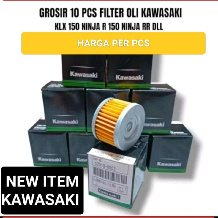 FILTER OLI OIL SARINGAN OLI KAWASAKI KLX 15O NINJA R RR SS KAWASAKI