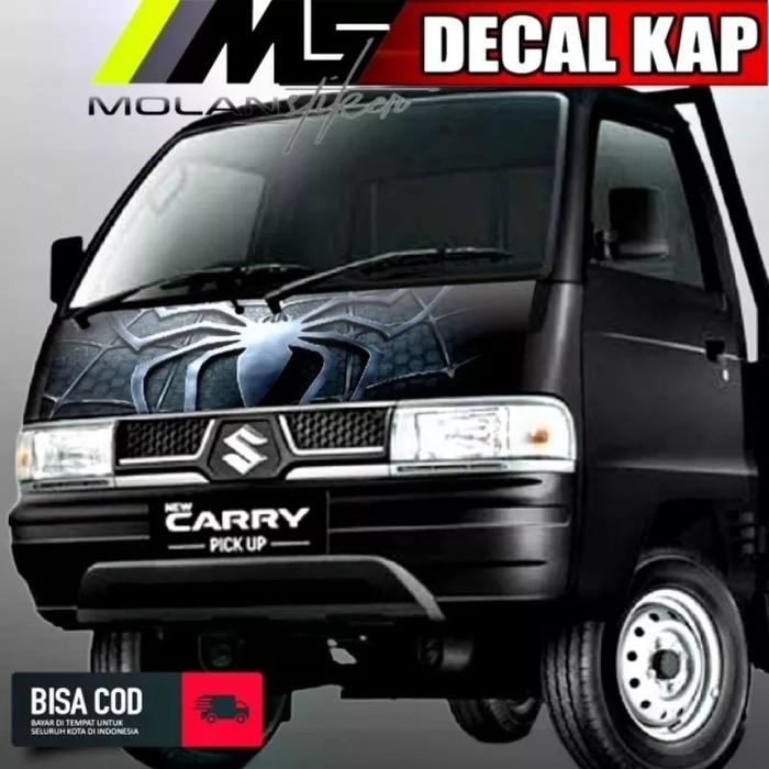 Decal Sticker Striping Variasi Kap/Kabin Suzuki Carry Futura & Mitsubishi Colt T120SS - Decal Kabin