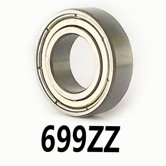 5pcs/lot 699ZZ Deep Groove Ball Bearing Miniature Mini Bearing 699-ZZ