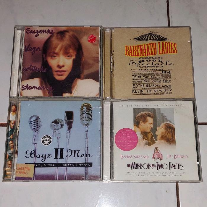 cd SUZANNE VEGA-Solitude Standing / BARENAKED LADIES-Rock Spectacle / BOYZ II MEN-Nathan, Michael, S