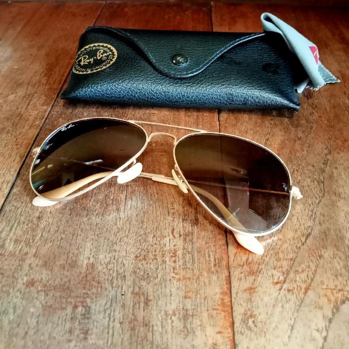 kacamata rayban Aviator 3025 ORI p black
