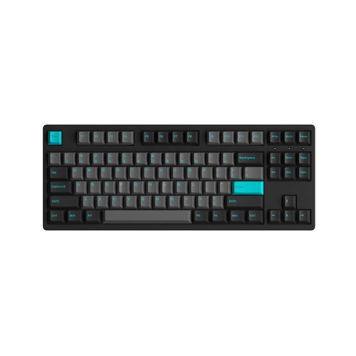 Akko 3087 Plus Black&Cyan Mechanical Gaming Keyboard 85% Layout TKL