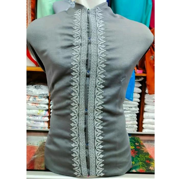 bahan baju koko bordir songket bukittinggi padang
