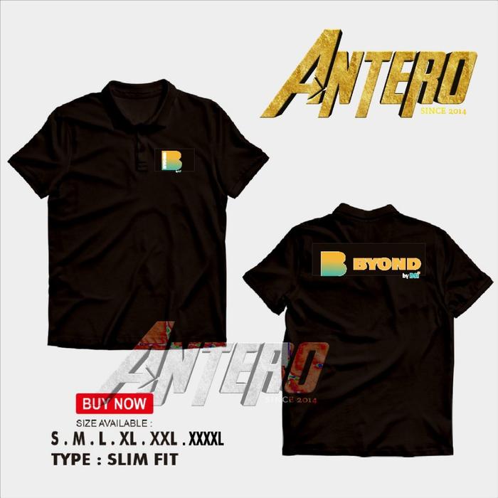 kaos kerah poloshirtshirt Aplikasi Byond by BSI bank syariah Indonesia
