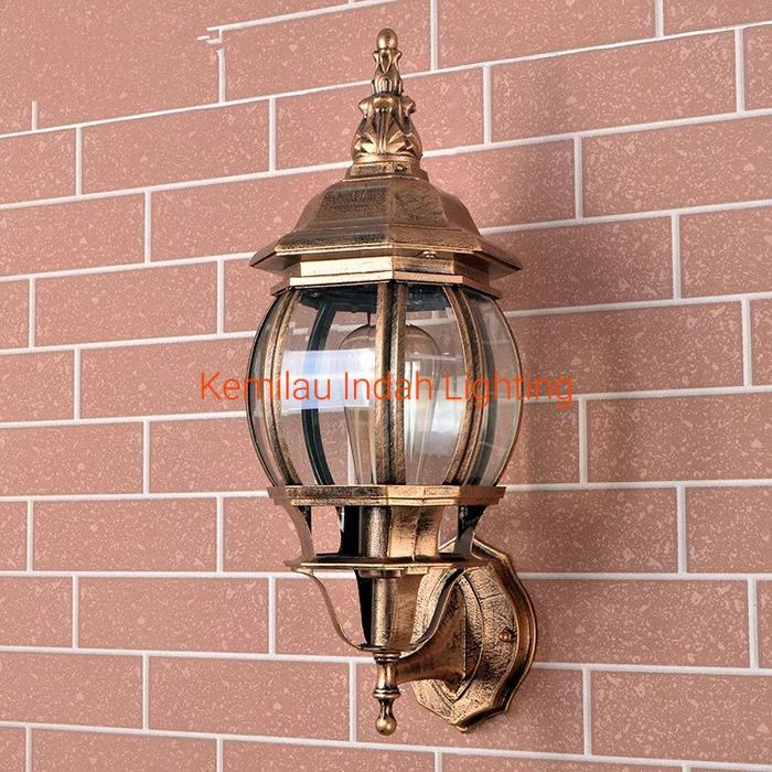 SL5003 LAMPU DINDING HIAS OUTDOOR KLASIK ANTIK FITTING E27 DEKORASI WATERPROOF BISA COD BAYAR DI TEM