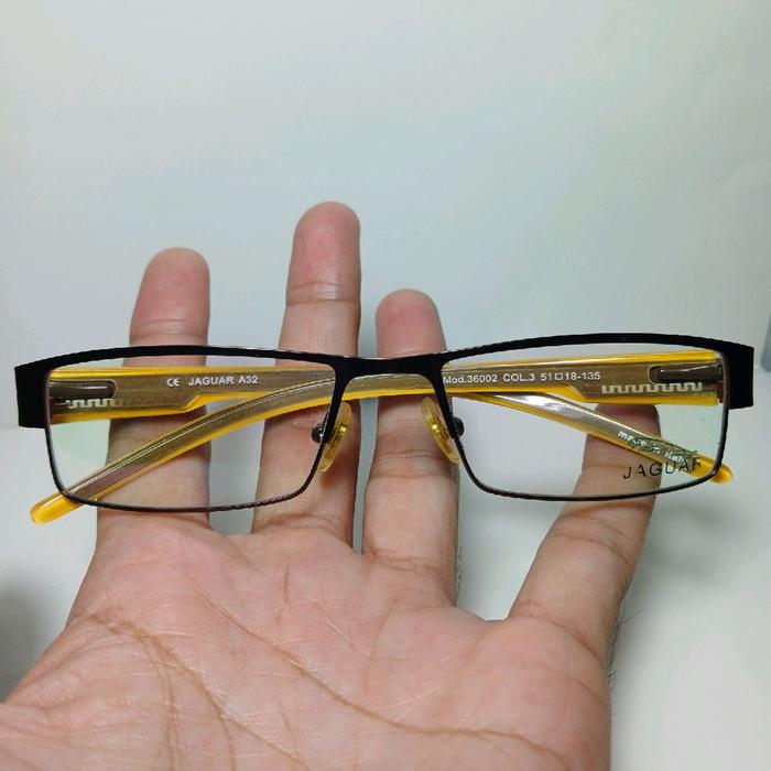 frame kacamata Jaguar A32. mod.36002 .col 3 kondisi baru stok lama