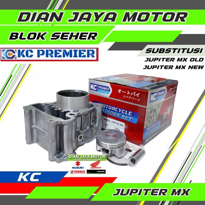 KC BORING KIT BLOK SEHER JUPITER MX JUPITER MX NEW 50C KC PREMIER CYLINDER BLOK YAMAHA JUPITER MX MX