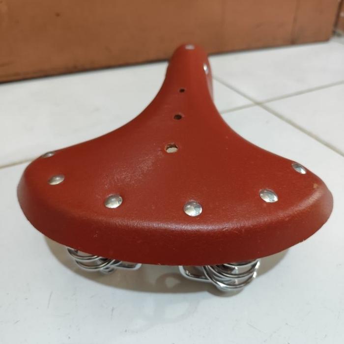 "Jual Produk Sadel Saddle Onthel Sepeda Kulit Onthel Kulit Asli ''