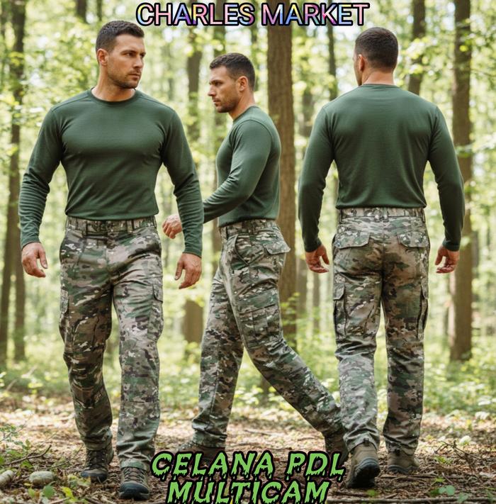 CELANA PDL MULTICAM - CELAN PDL PRIA WANITA - CELANA PDL CARGO