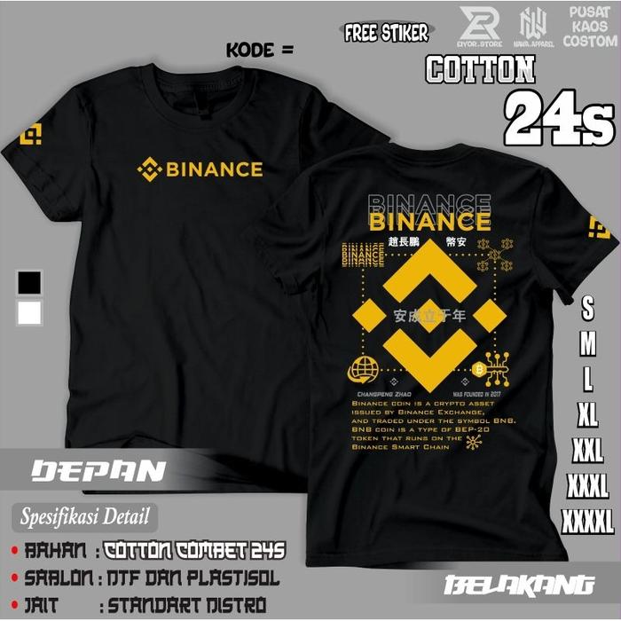 Kaos Binance / Kaos Exchange / Kaos Crypto Cotton 24s PREMIUM