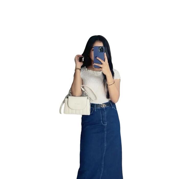 Rok Span Jeans ORI Premium Wanita