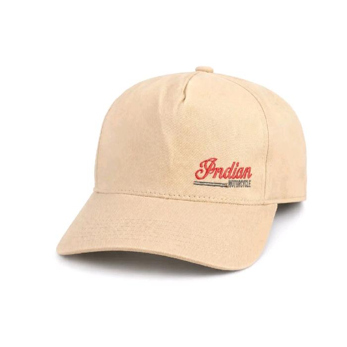 INDIAN MOTORCYCLE - Topi Snapback Coklat Unisex