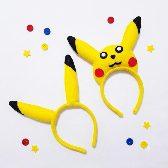 Bando Pikachu Inspired Kostum Pikachu Pikacu