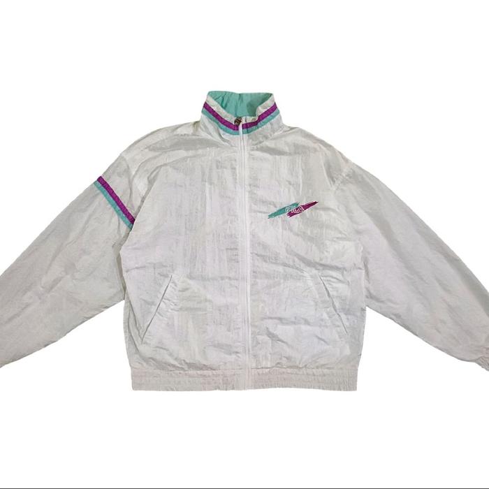 Fila Windbreaker Jacket Unisex Vintage 80s