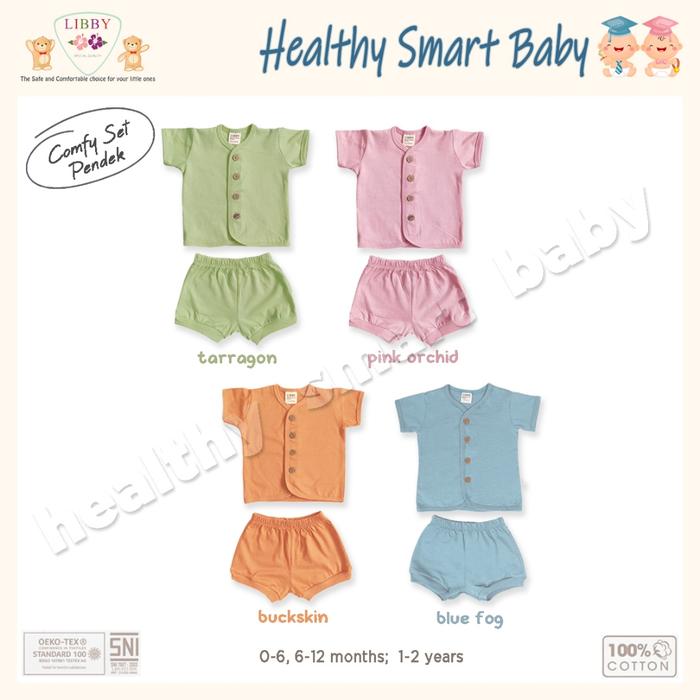 Libby Comfy Set | Libby Earth Comfy | Setelan Libby Pendek