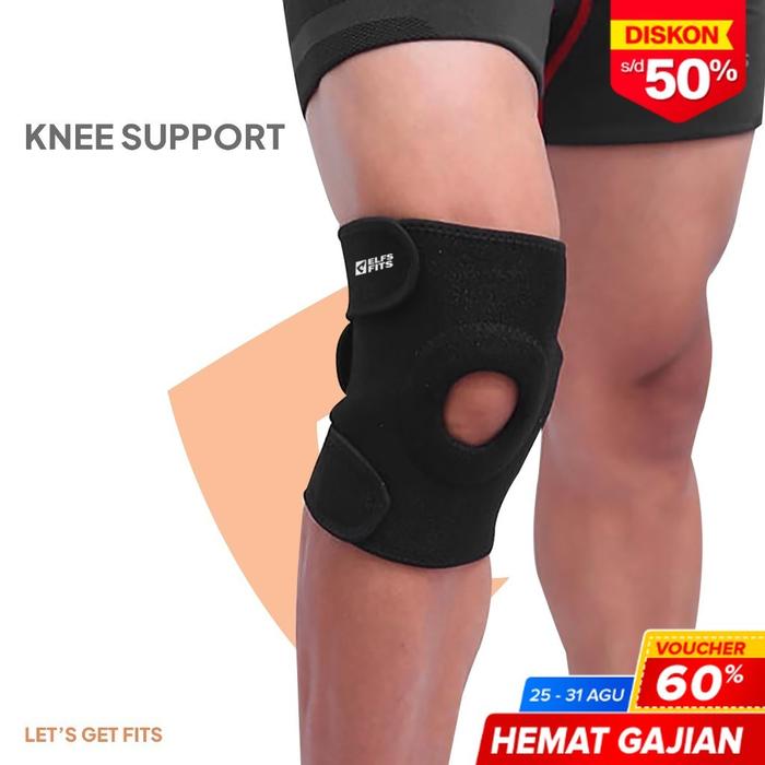 ELFS FITS Knee Support Wrap Pelindung Lutut