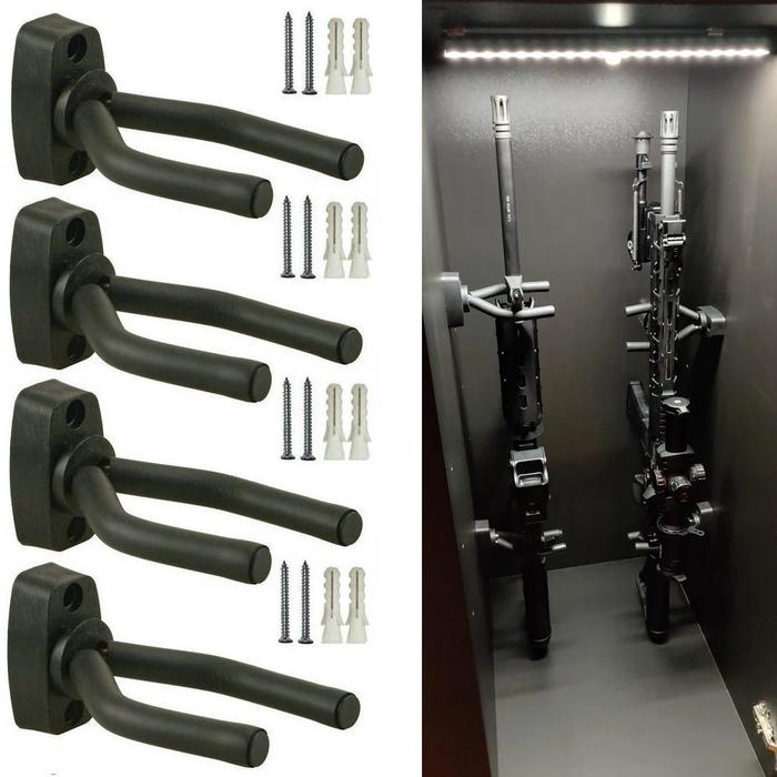 Gun Racks Wall Mount Gun Storage Display Hanger Hook For Rifles,