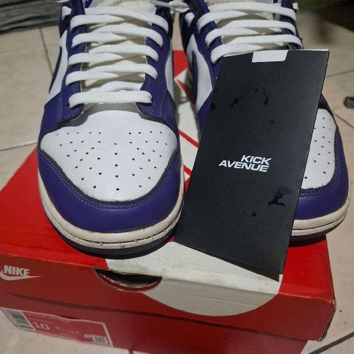 Nike dunk low retro purple original second