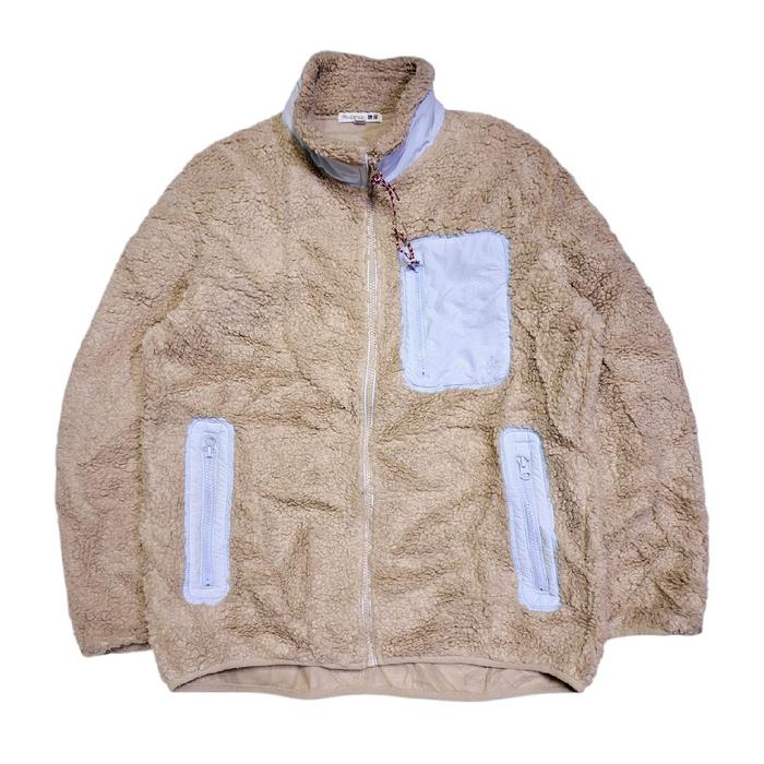 fleece jaket uniqlo x jw anderson keren
