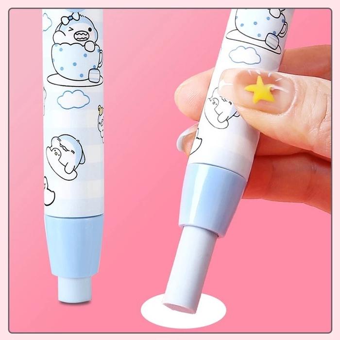 Penghapus Mekanik Lucu/Penghapus Pulpen/Eraser Pen/Mechanic Eraser Cute