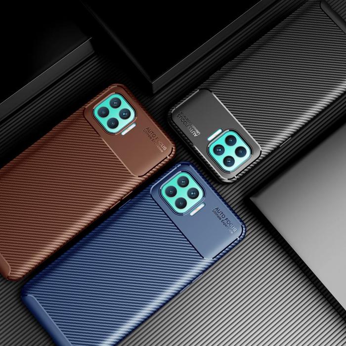 opo reno4 lite case ultra-thin luxury carbon fiber for oppo reno4