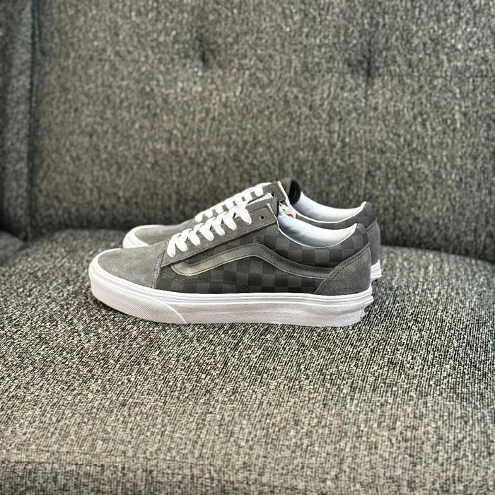 Vans Old Skool Crystal Side Stripe Checkerboard