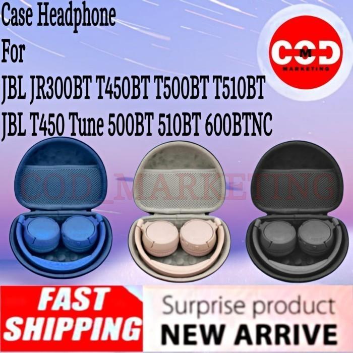 Hard Case Headset JBL T510BT T510 T 510BT 510 BT Tas Headphone JBL