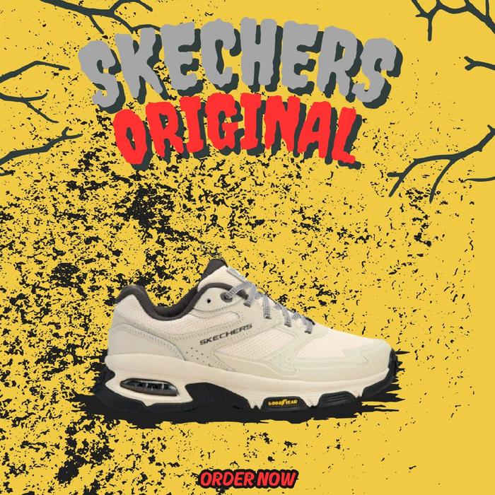 Sepatu Skechers Air Envoy Sleek Envoy Natural Men's ( 237553/NAT ) Original