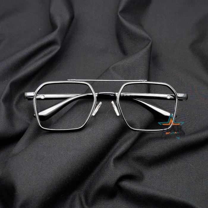 [ S.E 039 ]  AviatoR lebar 15 KACAMATA PRIA GRATIS REQUEST PLUS MINUS SLINDER PROGRESIF ANTI RADIASI