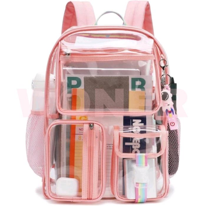 Unicorn Backpack Transparan Ransel Transparan Ransel Unicorn Transparan Ranse Sekolah  Transparan Wa
