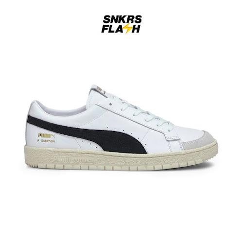 Sepatu Sneakers Pria PUMA RALPH SAMPSON 70 LOW ARCHIVE WHITE BLACK - 37496701
