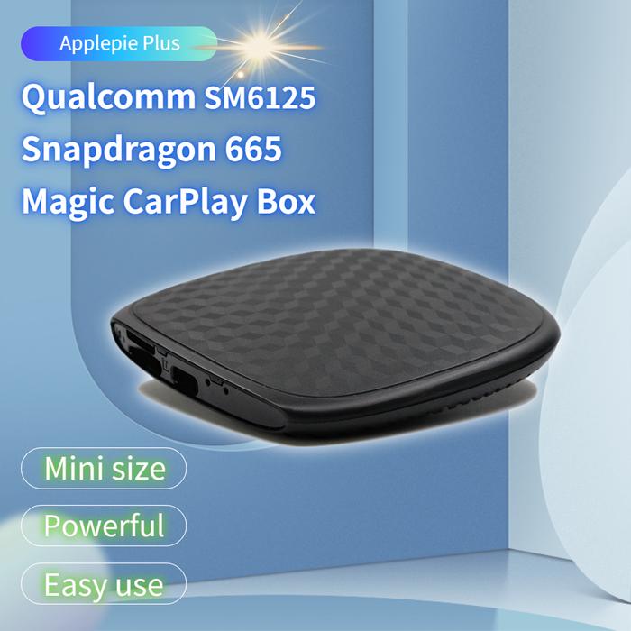 Ai Box Android 12(SM6125) Nirkabel Android Auto 4G Seluler, 4 +